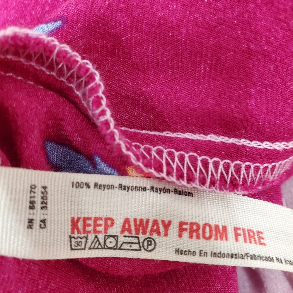 Free People It's A Cinch Magenta Floral Dress - Picture 11 of 11